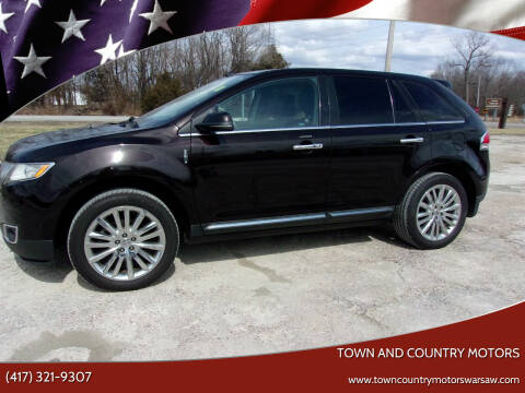 2013 Lincoln MKX for sale at Town and Country Motors in Warsaw MO