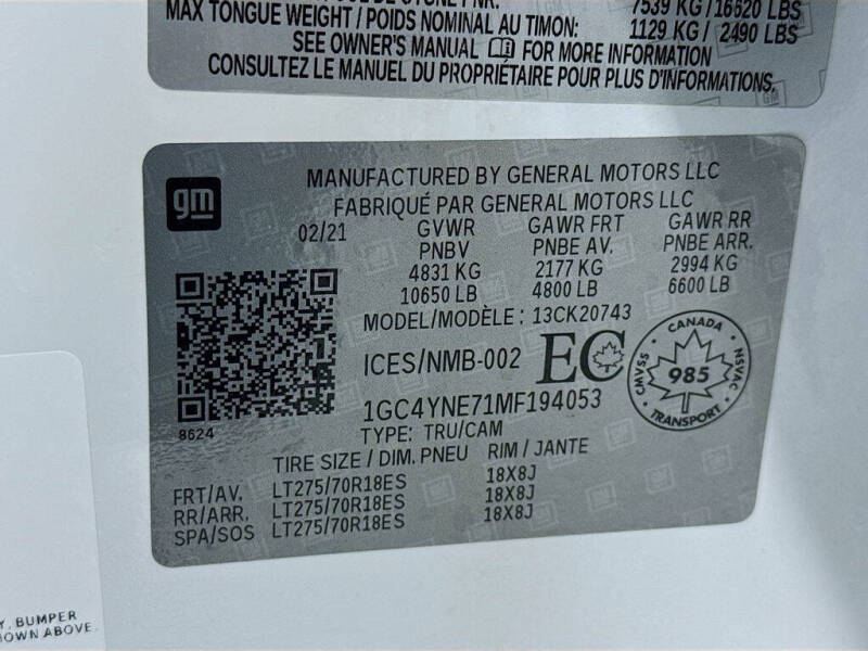 2021 Chevrolet Silverado 2500HD