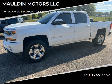 2018 Chevrolet Silverado 1500 for sale at MAULDIN MOTORS LLC in Sumrall MS