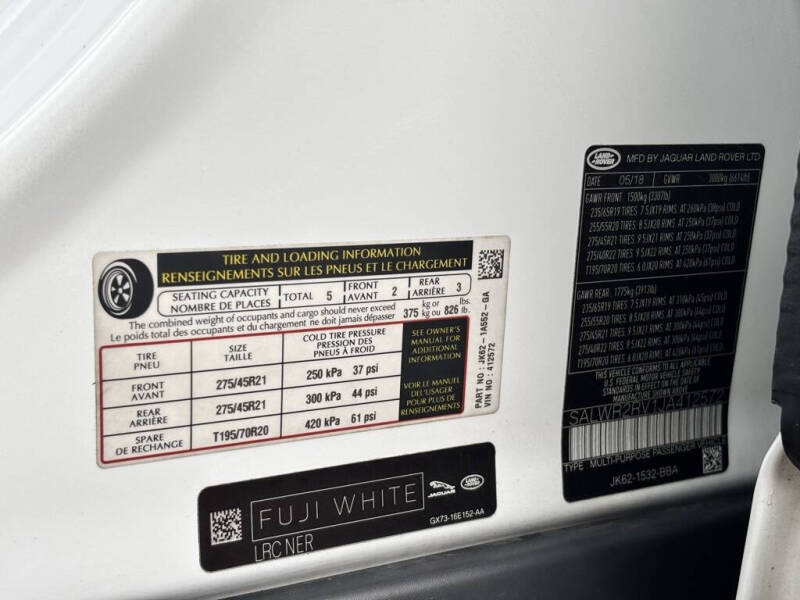 2018 Land Rover Range Rover Sport HSE