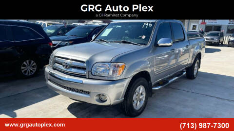2006 Toyota Tundra for sale at GRG Auto Plex in Houston TX