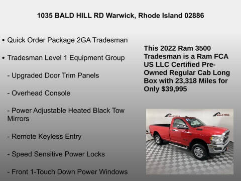 2022 RAM 3500 Tradesman