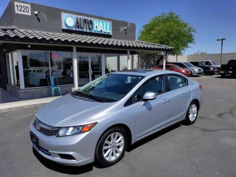 2012 Honda Civic for sale at Auto Hall in Chandler AZ