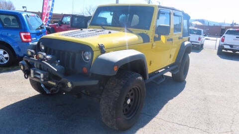 2008 Jeep Wrangler Unlimited for sale at RIVERSIDE CUSTOM AUTOMOTIVE in Mc Minnville TN