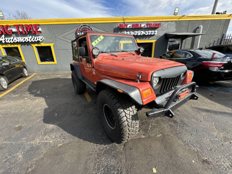 2005 Jeep Wrangler for sale at Big Time Automotive in Detroit MI