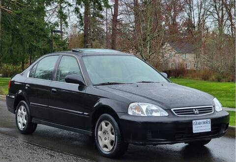 2000 Honda Civic for sale at CLEAR CHOICE AUTOMOTIVE in Milwaukie OR
