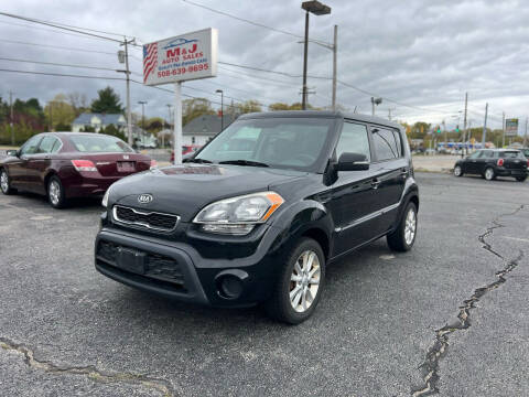 2012 Kia Soul for sale at M & J Auto Sales in Attleboro MA