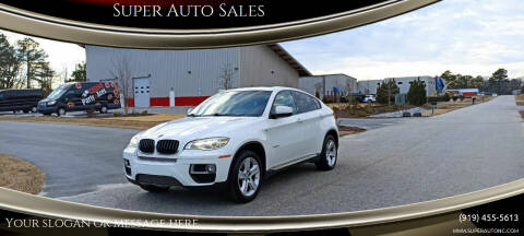 2013 BMW X6 for sale at Super Auto in Fuquay Varina NC