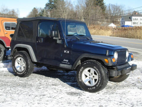 2004 Jeep Wrangler for sale at Saratoga Motors in Gansevoort NY