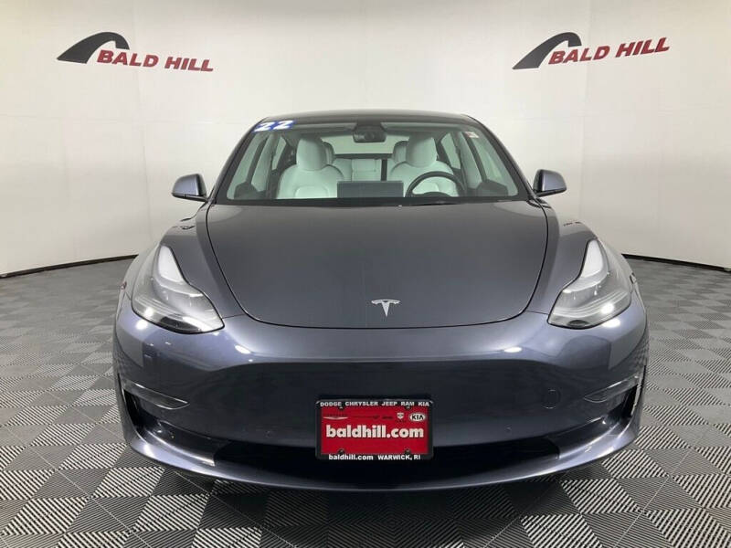 Used 2022 Tesla Model 3  with VIN 5YJ3E1EA7NF153568 for sale in Warwick, RI