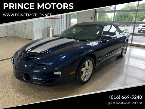 2002 Pontiac Firebird for sale at PRINCE MOTORS in Hudsonville MI