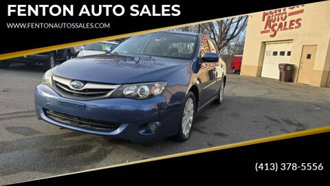 2011 Subaru Impreza for sale at FENTON AUTO SALES in Westfield MA