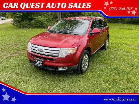 2008 Ford Edge for sale at CAR QUEST AUTO SALES in Houston TX