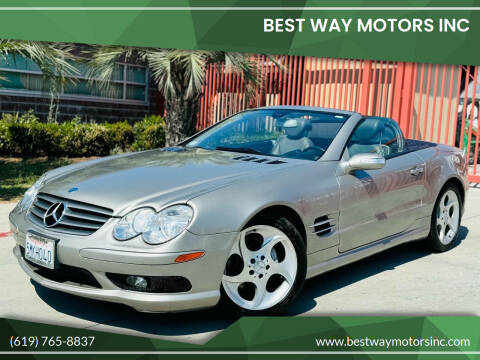 2005 Mercedes-Benz SL-Class for sale at BEST WAY MOTORS INC in San Diego CA