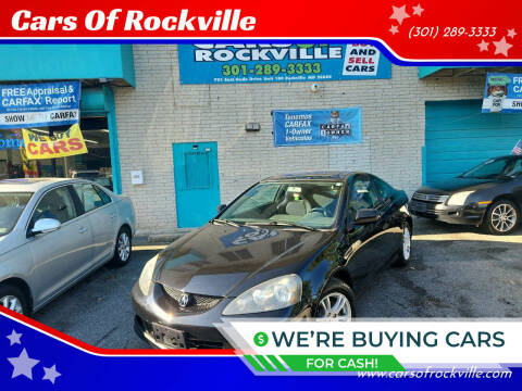 2006 Acura RSX for sale at Cars Of Rockville in Rockville MD
