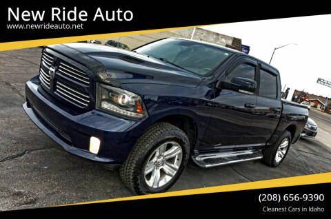 2013 RAM 1500 for sale at New Ride Auto in Rexburg ID