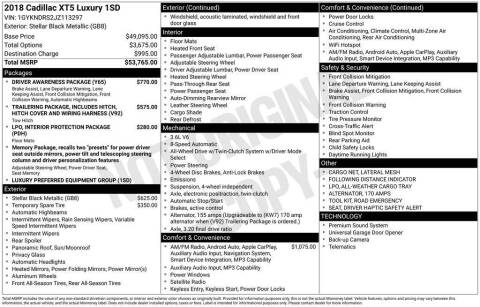 2018 Cadillac XT5 Luxury