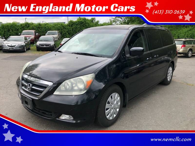 2005 Honda Odyssey for sale at New England Motor Cars in Springfield MA