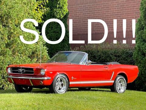 1965 Ford Mustang for sale at Classic Auto Haus in Dekalb IL