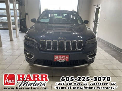 2019 Jeep Cherokee for sale at Harr Motors Bargain Center in Aberdeen SD