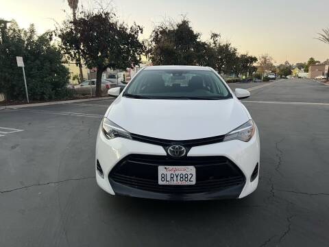 2018 Toyota Corolla for sale at Easy Go Auto Sales in San Marcos CA
