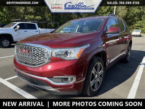 2017 GMC Acadia for sale at Griffin Buick GMC in Monroe NC