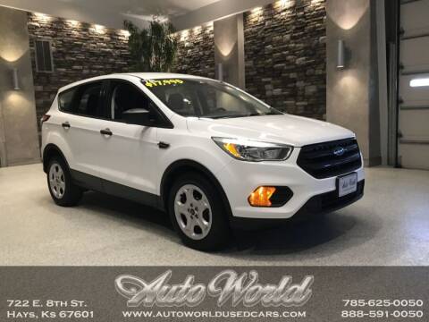 2017 Ford Escape for sale at Auto World Used Cars in Hays KS