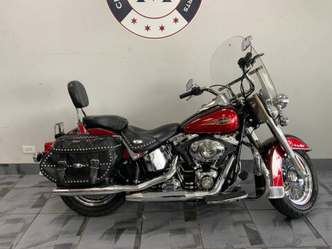 2008 Harley-Davidson FLSTC HETITAGE SOFTAIL CLASSIC for sale at CHICAGO CYCLES & MOTORSPORTS INC. in Stone Park IL