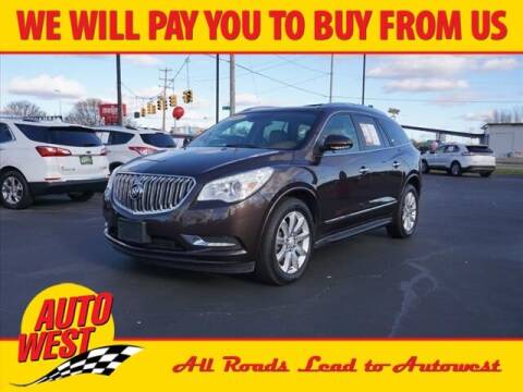 2015 Buick Enclave for sale at Autowest of Plainwell in Plainwell MI