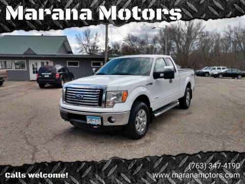 2012 Ford F-150 for sale at Marana Motors in Princeton MN