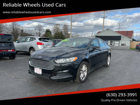 2014 Ford Fusion for sale at Reliable Wheels Used Cars in West Chicago IL