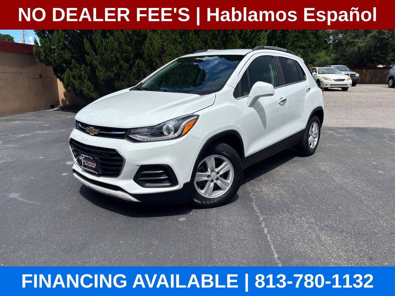 White 2019 Chevrolet Trax LT LT 4dr Crossover 1
