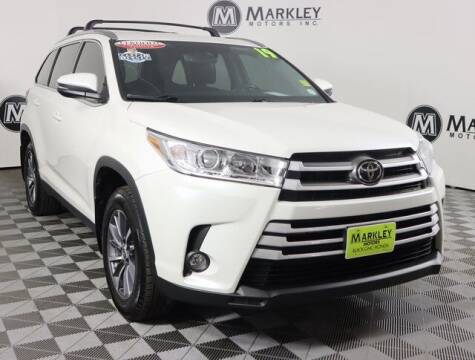 2019 Toyota Highlander for sale at Markley Motors in Fort Collins CO
