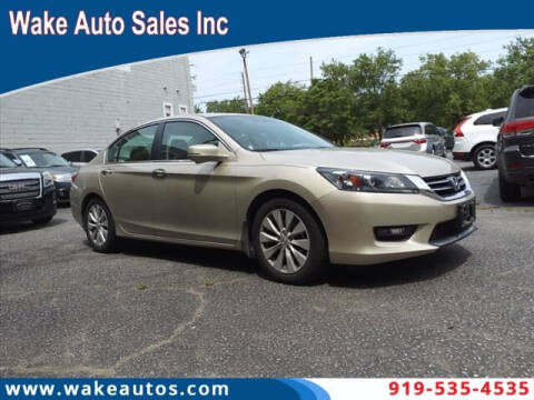 2015 Honda Accord for sale at Wake Auto Sales Inc in Raleigh NC