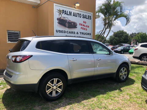 2015 Chevrolet Traverse for sale at Palm Auto Sales in West Melbourne FL