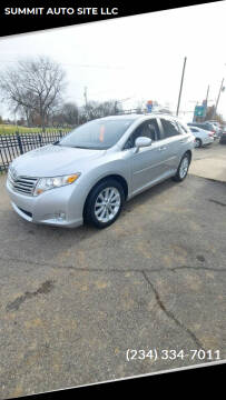 2009 Toyota Venza for sale at SUMMIT AUTO SITE LLC in Akron OH