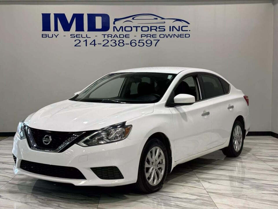 2017 Nissan Sentra for sale at IMD MOTORS, INC in Dallas, TX