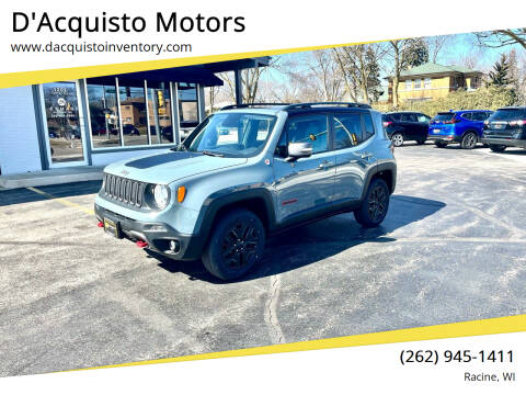 2018 Jeep Renegade for sale at D'Acquisto Motors in Racine WI