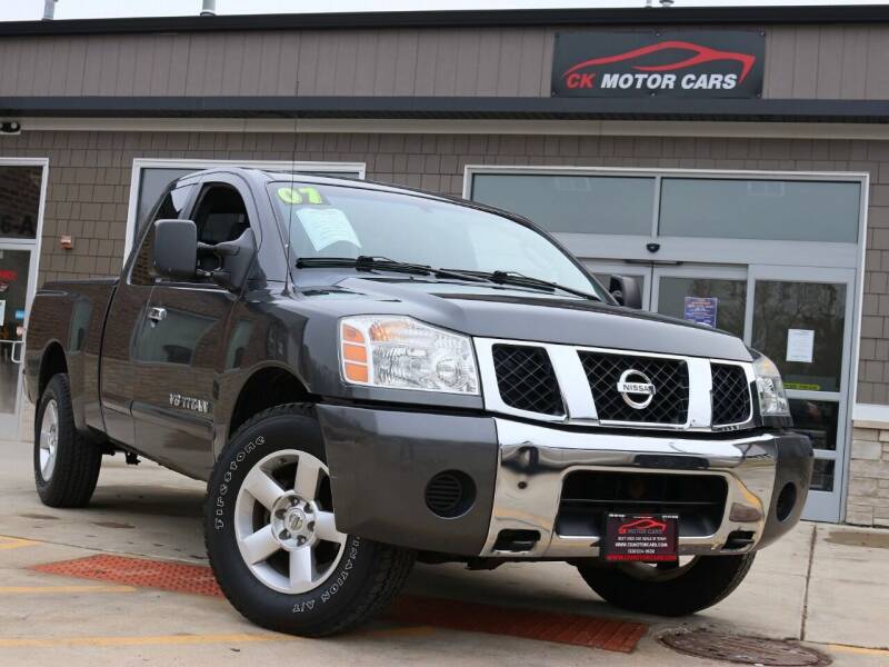 2007 Nissan Titan for sale at CK MOTOR CARS in Elgin IL