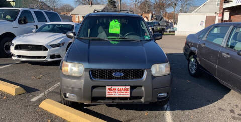 2001 Ford Escape for sale at Frank's Garage in Linden NJ