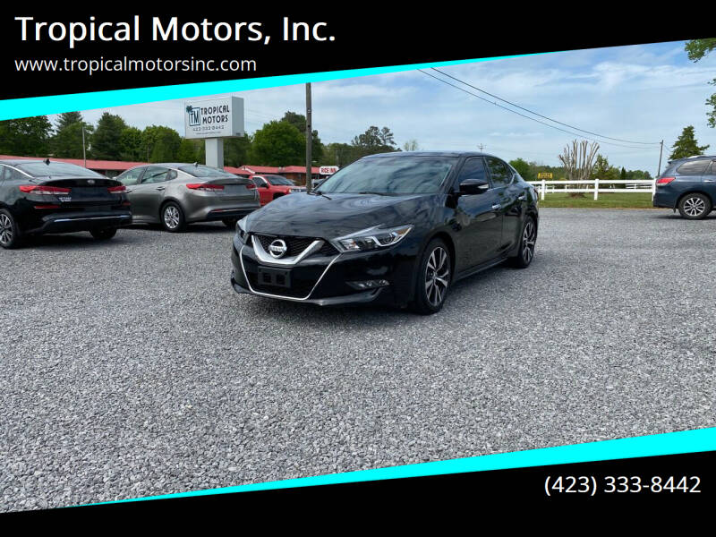 2016 Nissan Maxima for sale at Tropical Motors, Inc. in Riceville TN