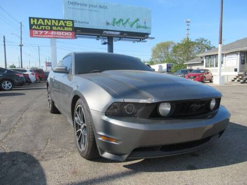 2011 Ford Mustang for sale at Hanna's Auto Sales in Indianapolis IN
