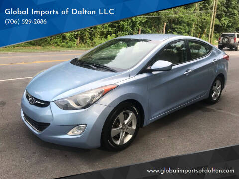 2012 Hyundai Elantra for sale at Global Imports of Dalton LLC in Dalton GA