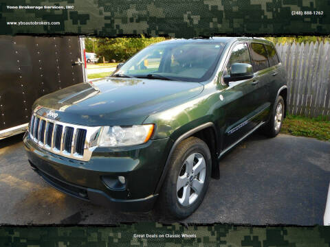 2011 Jeep Grand Cherokee for sale at Yono Brokerage Services, INC in Farmington MI