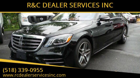 2018 Mercedes-Benz S-Class for sale at R&C DEALER SERVICES INC in Cohoes NY