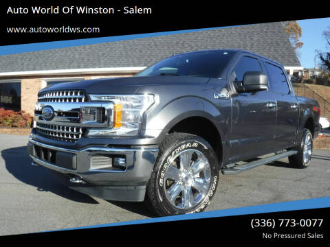 2020 Ford F-150 for sale at Auto World Of Winston - Salem in Winston Salem NC