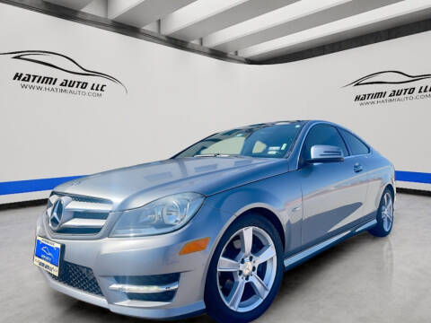 2012 Mercedes-Benz C-Class for sale at Hatimi Auto LLC in Buda TX