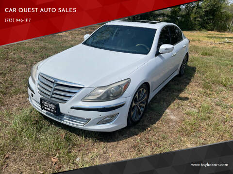 2014 Hyundai Genesis for sale at CAR QUEST AUTO SALES in Houston TX