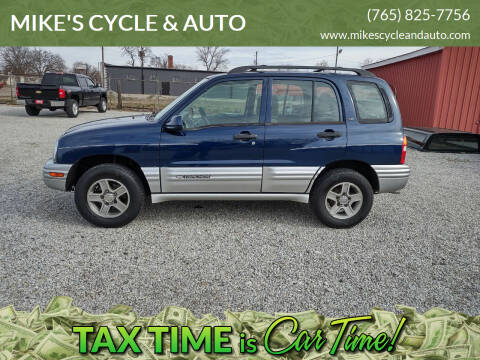 2002 Chevrolet Tracker for sale at MIKE'S CYCLE & AUTO in Connersville IN