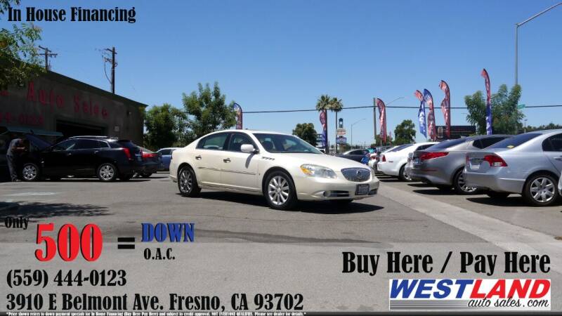 2008 Buick Lucerne for sale at Westland Auto Sales in Fresno CA